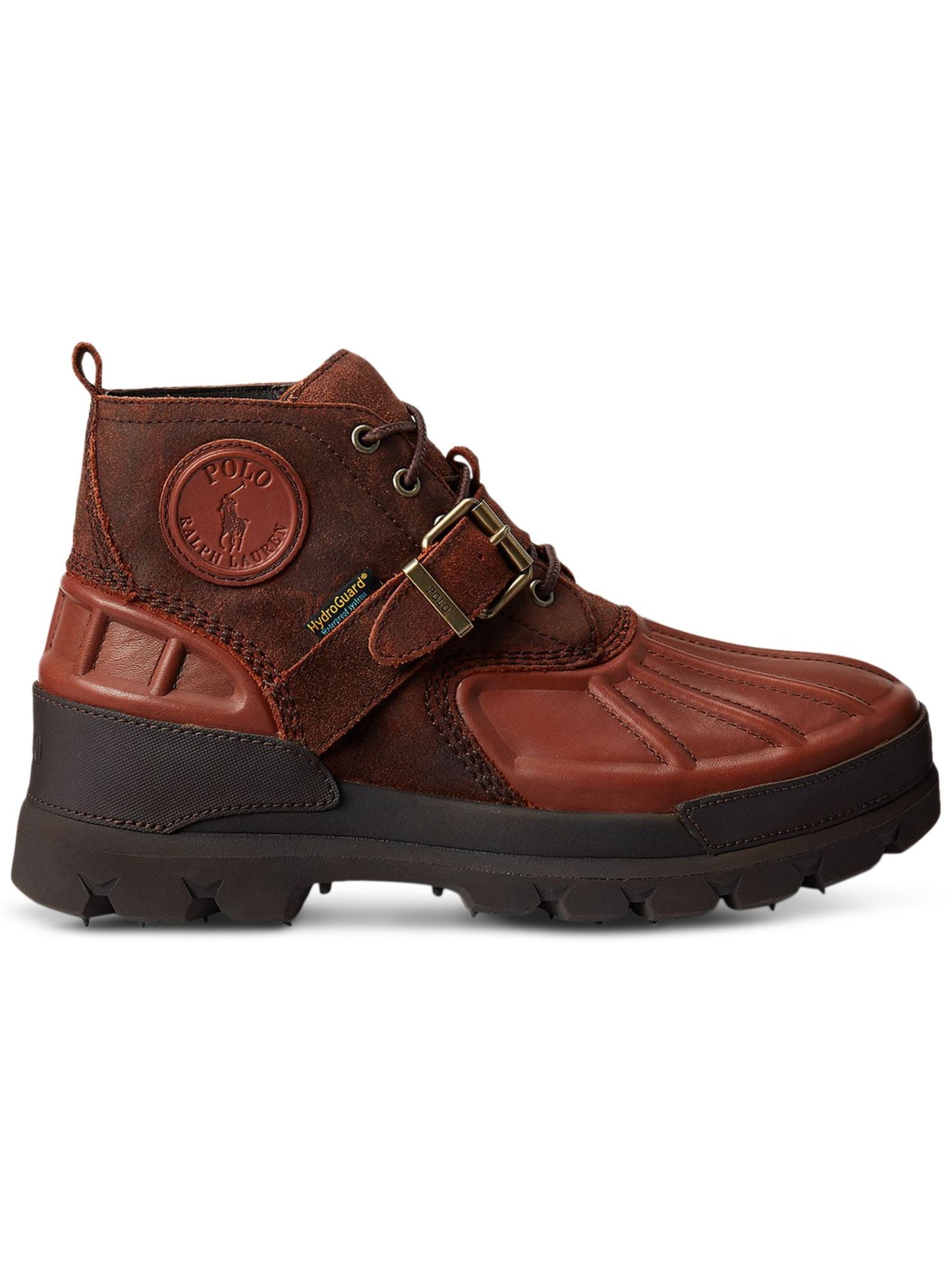 Botas Polo Ralph Lauren Oslo Low Impermeáveis ​​Masculinas Marrons