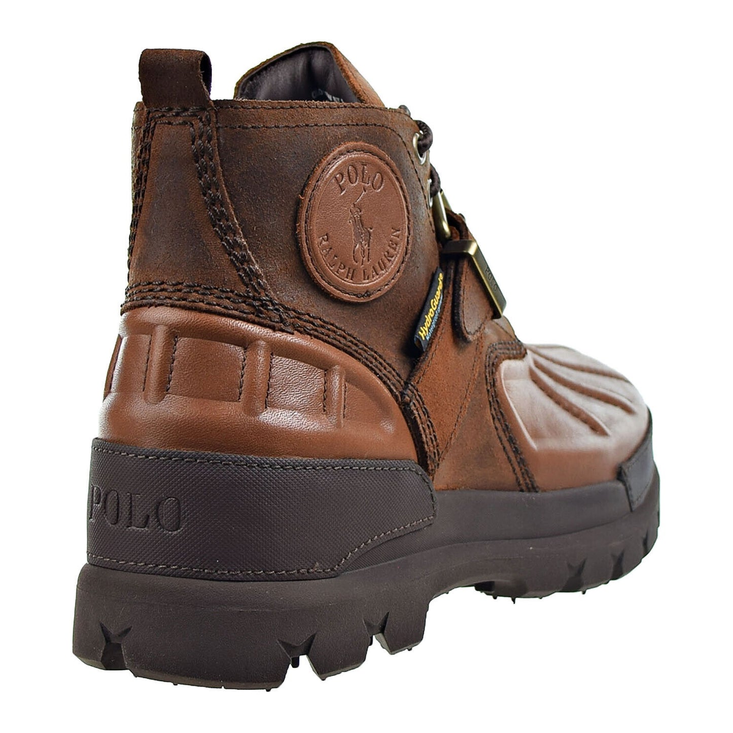 Botas Polo Ralph Lauren Oslo Low Impermeáveis ​​Masculinas Marrons