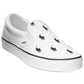 Tênis Ralph Lauren Canvas Lifestyle Skate Masculino Branco Tamanho 11,5
