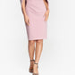 Vestido feminino Betsy &amp; Adam com mangas compridas e máscara facial rosa, tamanho 6