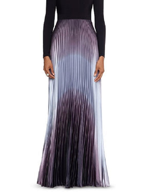 Vestido plissado com decote em V Betsy &amp; Adam para mulheres, preto, tamanho 4, pequeno