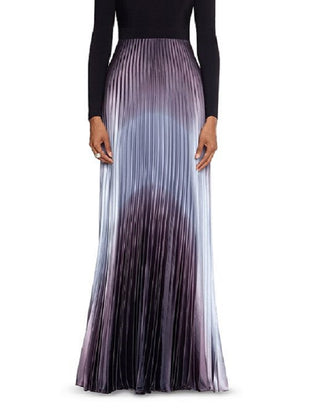 Vestido plissado com decote em V Betsy &amp; Adam para mulheres, preto, tamanho 10, pequeno