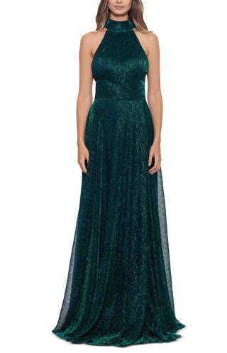 Vestido envelope Betsy &amp; Adam feminino com decote falso e franzido, verde, tamanho 6