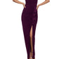 Vestido feminino Betsy &amp; Adam com babados e decote em V, vermelho, tamanho 10