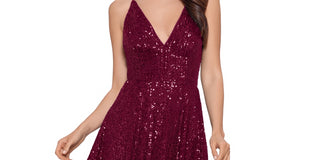 Vestido infantil com lantejoulas e fenda lateral, roxo, tamanho 16, da Blondie Nites