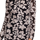 Vestido tubinho de malha bordada Betsy &amp; Adam feminino, preto, tamanho 4