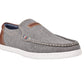Tênis Tommy Hilfiger Masculino Carlid Linen Slip-On Cinza Tamanho 8,5 M