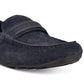 Calvin Klein Oliver Casual Slip On Mocassim Masculino Azul Tamanho 9 M