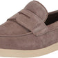 Calvin Klein Trapper Slip On Penny Loafers Masculinos Marrom Tamanho 11M