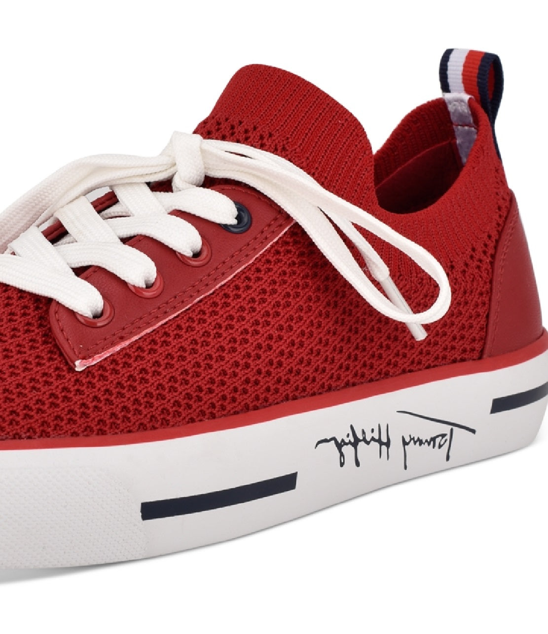 Tênis Tommy Hilfiger Gessie Feminino Vermelho Tamanho 7 M