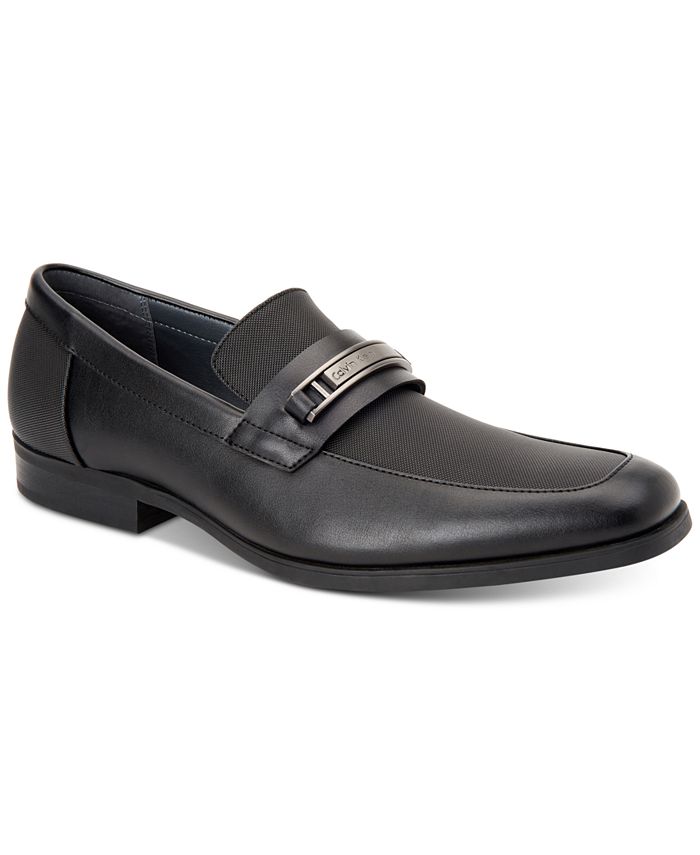 Calvin Klein Jameson Slip On Masculino Mocassim Preto Tamanho 10,5 M