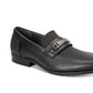Calvin Klein Jameson Slip-on Mocassim Masculino Preto Tamanho 12M