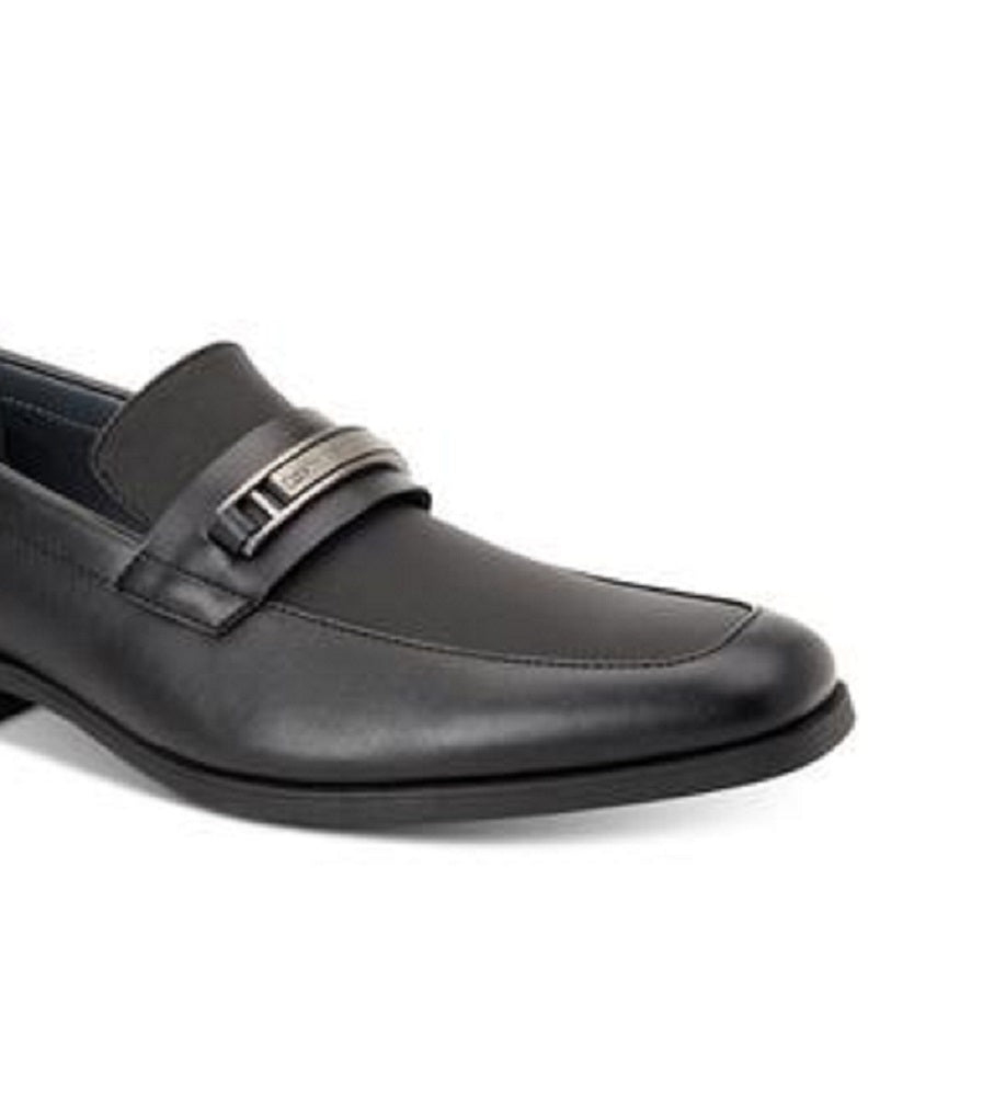 Calvin Klein Jameson Slip-on Mocassim Masculino Preto Tamanho 12M
