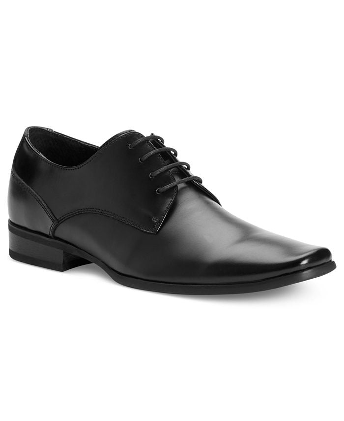 Calvin Klein Masculino Brodie com Cadarço Oxford Sapatos Pretos Tamanho 11,5