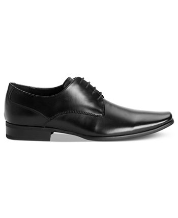 Calvin Klein Masculino Brodie com Cadarço Oxford Sapatos Pretos Tamanho 11,5