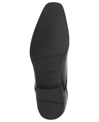 Calvin Klein Masculino Brodie com Cadarço Oxford Sapatos Pretos Tamanho 11,5
