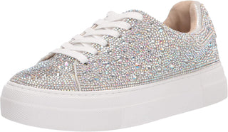 Tênis Betsey Johnson Sidny Feminino Branco Tamanho 8,5 M