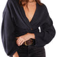 Top torcido feminino Free People Fall For You tamanho médio - bege