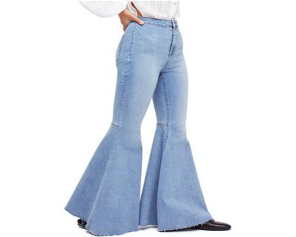 Calça Jeans Flare Just Float On Feminina Free People Azul Tamanho 31