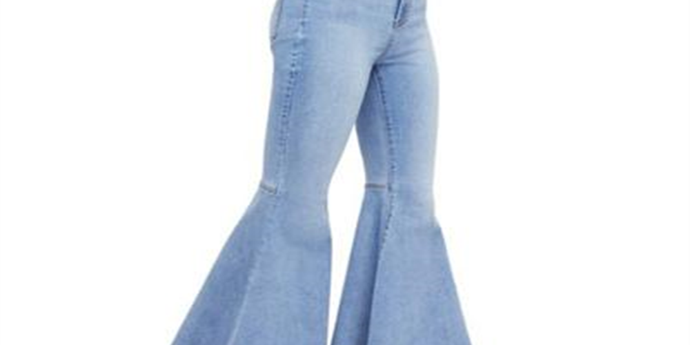 Calça Jeans Flare Just Float On Feminina Free People Azul Tamanho 31