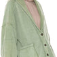 Jaqueta Jordan Feminina Free People Verde Tamanho Grande