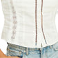 Regata Maggie Lace Feminina Free People Branca Tamanho Grande
