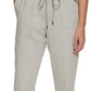 Calças Bass Outdoor Nyana Pull On Lodge para mulheres, cinza, tamanho grande