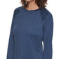 Bass Outdoor Leus Trail Performance Top Feminino Azul Tamanho Médio