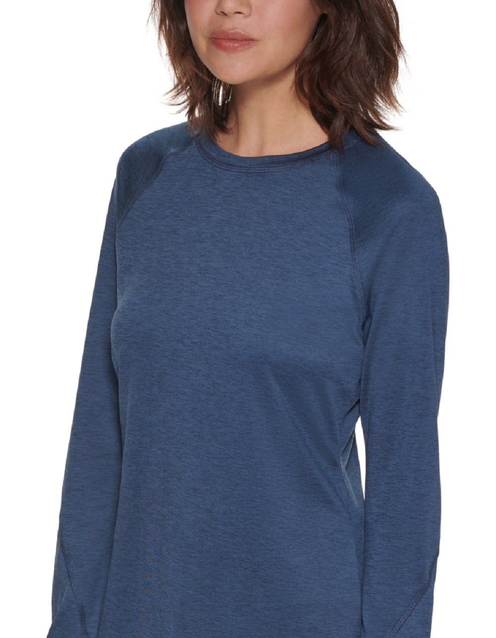 Bass Outdoor Leus Trail Performance Top Feminino Azul Tamanho Médio