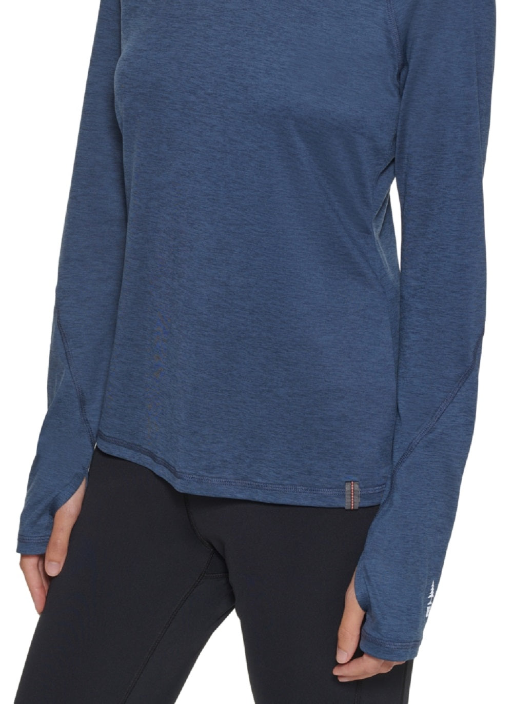 Bass Outdoor Leus Trail Performance Top Feminino Azul Tamanho Médio