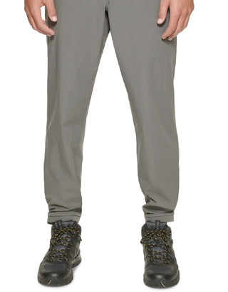 Calça Bass Outdoor Masculina Performance com Bolso e Zíper no Tornozelo Cinza Tamanho Grande