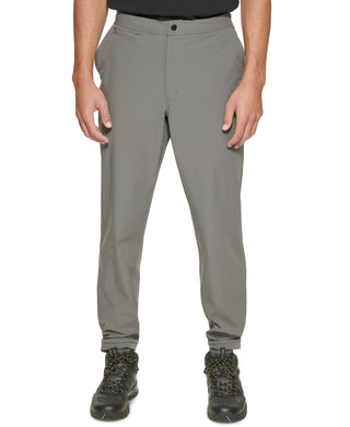 Calça Bass Outdoor Masculina Performance com Bolso e Zíper no Tornozelo Cinza Tamanho Grande