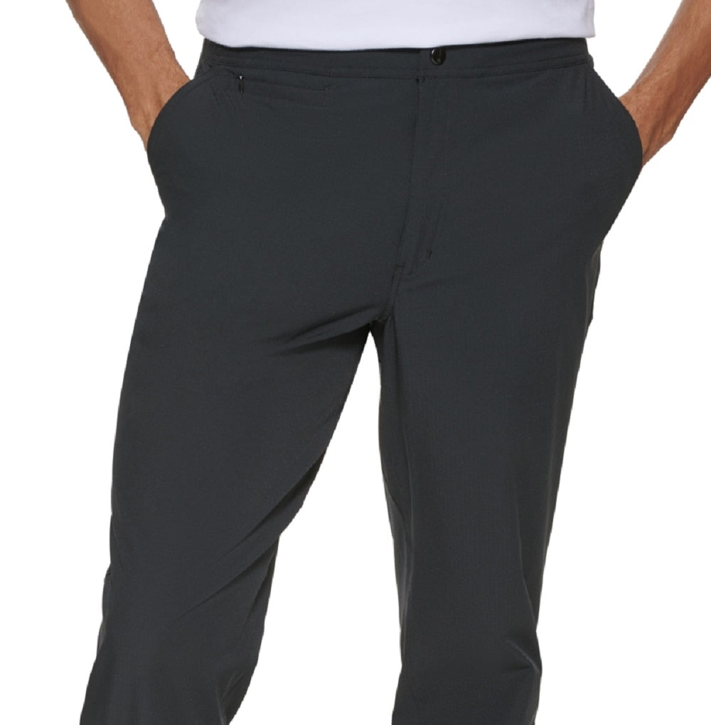 Calça de trilha Bass Outdoor Canyon Loop Regular Fit Stretch Performance Masculina, Preta, Tamanho Grande