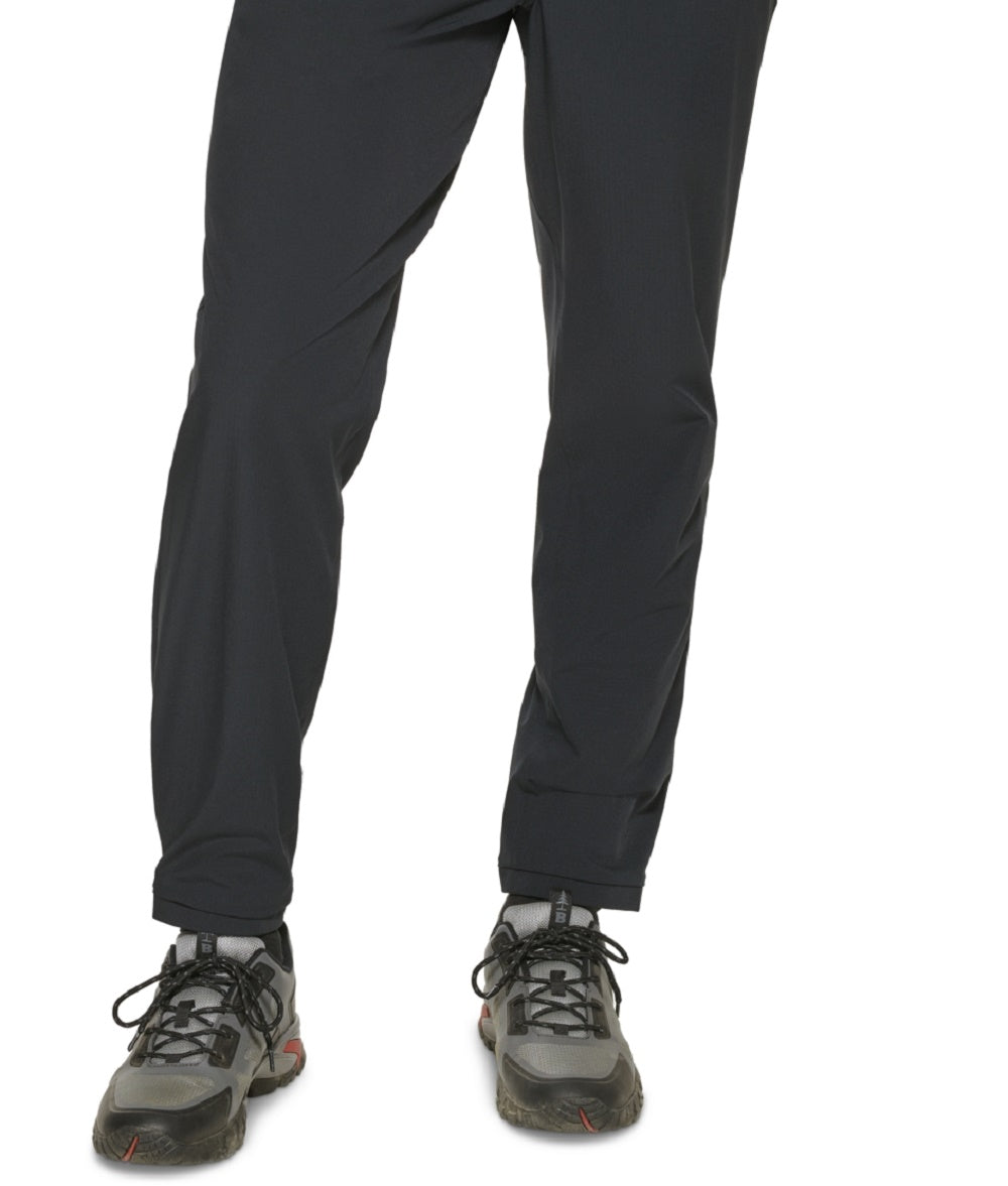 Calça de trilha Bass Outdoor Canyon Loop Regular Fit Stretch Performance Masculina, Preta, Tamanho Grande