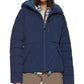 Jaqueta de caminhada com capuz Glacier feminina Bass Outdoor, azul, tamanho extragrande