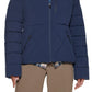 Jaqueta de caminhada com capuz Glacier feminina Bass Outdoor, azul, tamanho extragrande