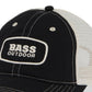 Boné Trail Loop Masculino Bass Outdoor Preto Tamanho Regular