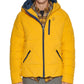 Jaqueta de caminhada masculina Bass Outdoor Glacier amarela tamanho XL