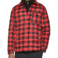 Jaqueta masculina Mission Flannel Puffer GH Bass &amp; Co. vermelha, tamanho pequeno