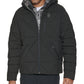 Jaqueta de caminhada masculina Bass Outdoor Glacier preta tamanho grande