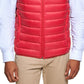 Colete dobrável de plumas masculino Club Room, vermelho