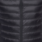Colete dobrável de plumas masculino Club Room, preto, tamanho pequeno