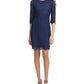 Vestido tubinho de renda Kensie feminino azul tamanho 2