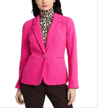 Blazer feminino Riley &amp; Rae Harlow com forro listrado rosa