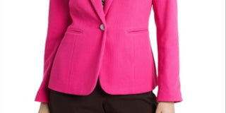 Blazer feminino Riley &amp; Rae Harlow com forro listrado rosa