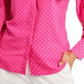 Blusa feminina Riley &amp; Rae Camille com decote em arco, rosa, tamanho GG