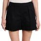 Shorts femininos Riley &amp; Rae Rose Double Weave, preto, tamanho 12