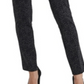 Calça cropped feminina Vince Camuto Wear To Work, preta, tamanho 4