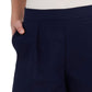 Shorts femininos Riley &amp; Rae com perna reta e bolsos elásticos, azul, tamanho 10