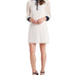 Vestido de renda Leyla feminino Riley &amp; Rae, branco, tamanho médio